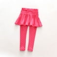 thumbnail image 1 of Baby Kids Girl Warmer Wool Polka Dot Culotte Legging Trousers Pantskirt, 1 of 2