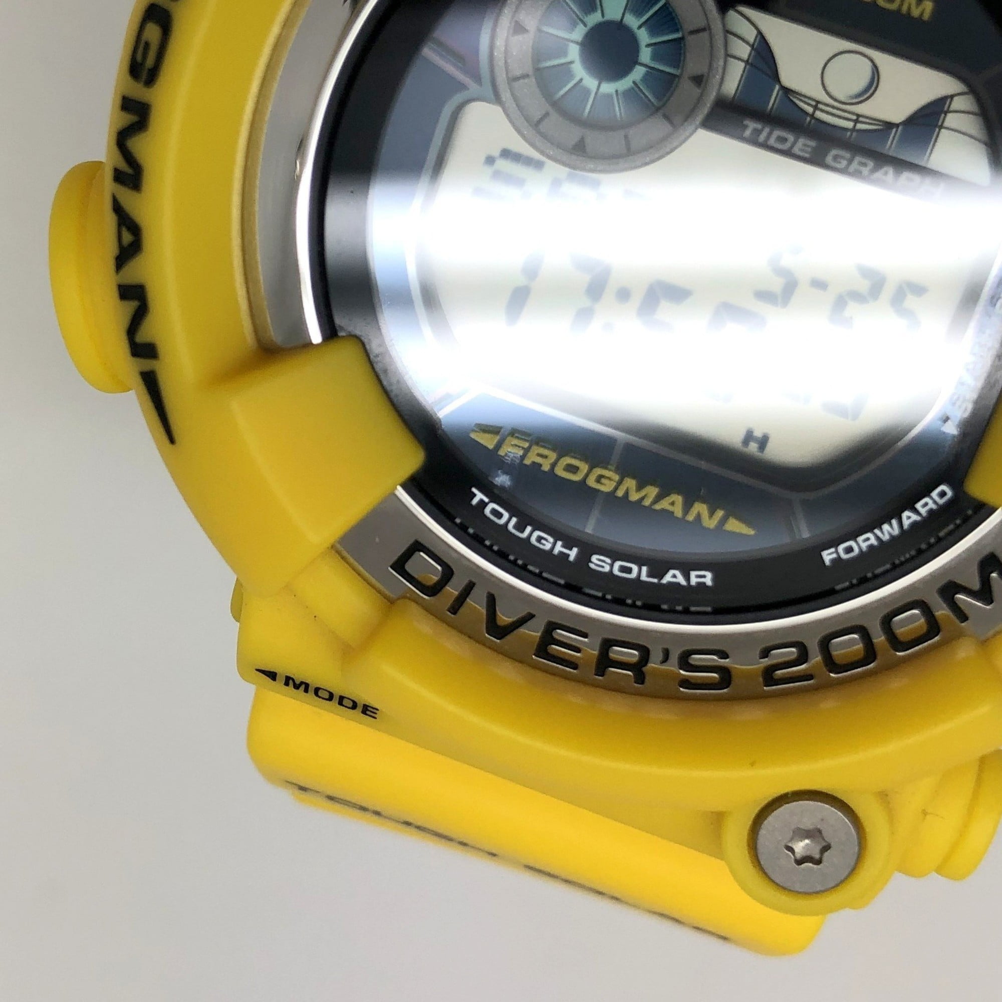 Pre Owned G SHOCK CASIO Casio Watch GF 8250 9 FROGMAN Tough Solar Yellow Frogman Frog DW 8200 Digital Mikunigaoka Store IT0IYN1A6QLU Good Walmart