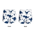 thumbnail image 5 of Lsque Cute Cartoon Dinosaurs Printed Women's Running Shorts with Liner Pockets,Elastic Quick Dry Workout Athletic Gym Yoga Shorts,Womens High Waist Shorts-Large, 5 of 9