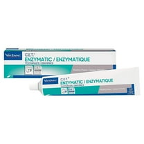 Virbac C.E.T. Enzymatic Toothpaste for Dogs and Cat Pets, Poultry Flavor, 2.5 oz
