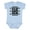 AE-Light Blue, variant on First Race Day Car Flags Auto Racing Boys or Girls Baby Bodysuit