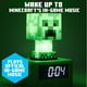 thumbnail image 5 of Despertador Paladone Minecraft Creeper Icon para niños con luz, 5 of 6