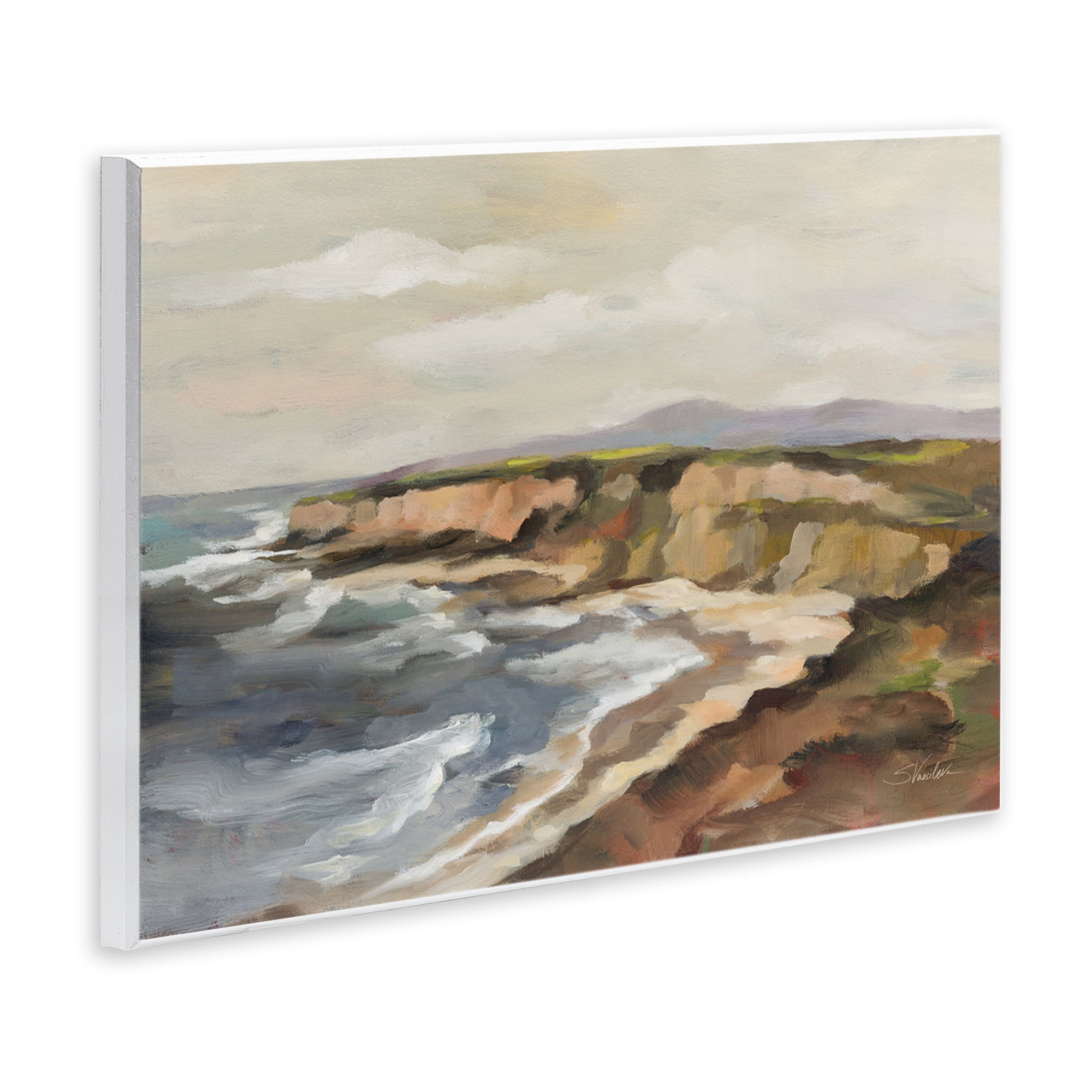 Stupell Industries Rocky Coast Expression Wall Plaque Art, design by Silvia Vassileva