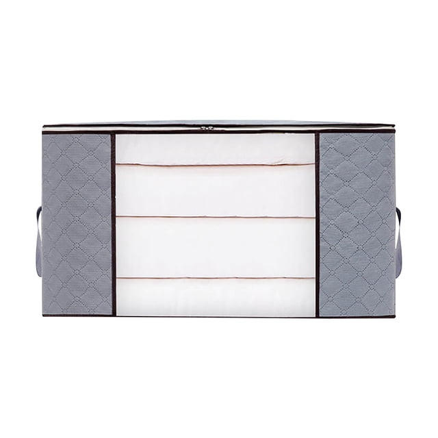 Xihbxyly Bolsa de Almacenamiento para Colchas, Organizador de Ropa de Gran Capacidad, Tela Transpirable, Diseño de Cremallera Reforzada, Fácil de Levantar y Mover, Ideal para Guardar En Armarios o Do