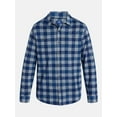 thumbnail image 5 of George Men's & Big Men's Knit Overshirt with Long Sleeves, Sizes S-3XL, 5 of 5