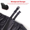 thumbnail image 6 of HOMEYA 600D Heavy Duty Snow Blower Thrower Cover Two/Single Stage Waterproof UV Protector, Black, 6 of 8