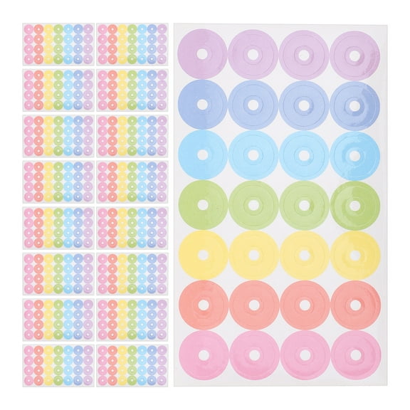 unbranded  20 Sheets Binder Hole Protector Dry Plain Punch Puncher Single Sided Tape Office