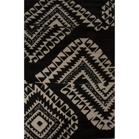Royal Rugs Aztec Wool Hand Tufted Black White Area Rug Royal Rugs Aztec Wool Hand Tufted Black White Area Rug