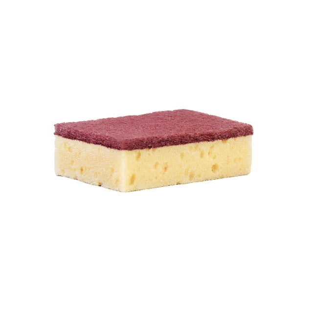 Esponjas de Limpieza Esponja de Lavavajillas de Lavavajillas de Nylon Emery de Cocina 2 Paquetes, sin Arañazos para Ollas Sartén Cuencos, Fuerte Descontaminación Y Absorbente