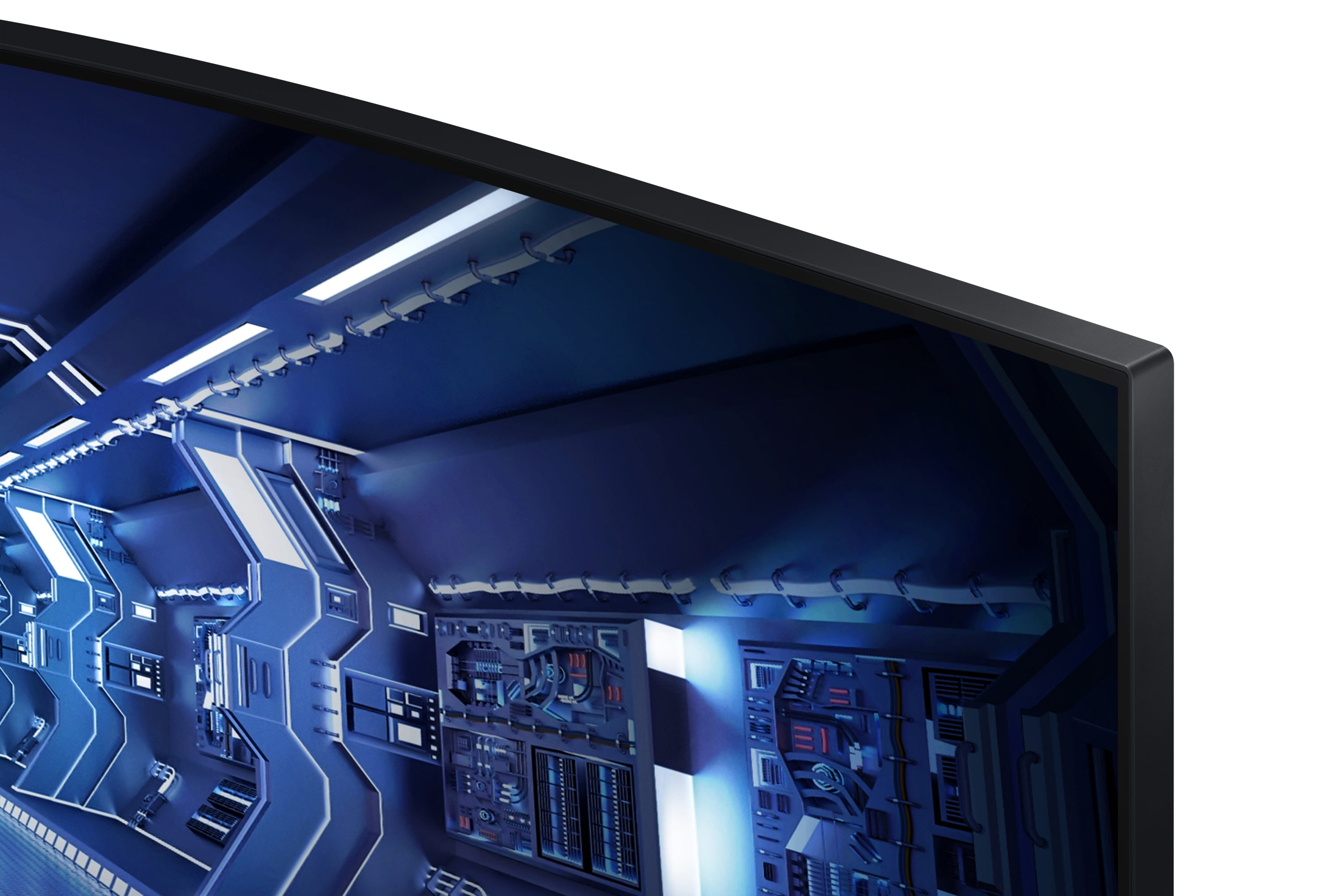 SAMSUNG 34" Class Curved G5 Ultra WQHD (3440x1440) 165hz 1ms Freesync Gaming Monitor - LC34G55TWWNXZA