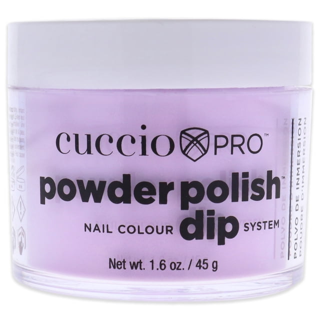 Sistema de inmersión para esmalte de uñas en polvo Cuccio Colour Pro Powder Polish Lavender Sorbet 1.6 oz