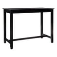 thumbnail image 1 of Linon Claridge Table de Pub en Bois de 36 Pouces Hauteur Comptoir, Noir, 1 of 12