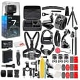 thumbnail image 1 of GoPro HERO7 Noir - avec Carte Micro Sd 64 Go et Trousse d'Accessoires de 50 Pcs, 1 of 3