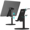 thumbnail image 2 of Tablet/Phone Stand,Universal Multi-Angle & Height Adjustable Stand,Telescopic Aluminum Phone Stand Holder Compatible, 2 of 5