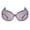 Purple (Purple), variant on Devil Horned Sunglasses Oversized Oval Wrap Around Shades UV400 Purple