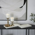 thumbnail image 3 of CosmoLiving by Cosmopolitan 14",11"W White Marble Slim Tray with Raised Edge, 2-Pieces, 3 of 12