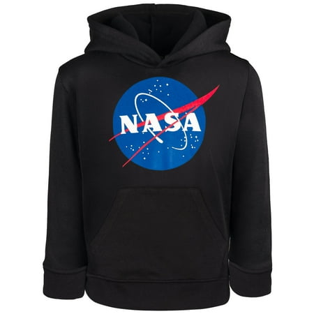 

NASA Astronaut Toddler Boys Fleece Pullover Hoodie Logo Black 5T