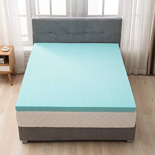 mecor memory foam mattress topper