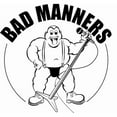 thumbnail image 3 of CafePress - Bad Manners Retro White T Shirt - Men's White Classic Cotton T-Shirts, 3 of 4