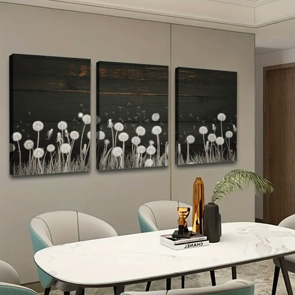 Shadudu Minimalist Digital Art Style 5 Canvas Prints Wall Art 16x24in 3pc With Frame Inside 16x24x3pcs