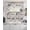 Beige Blue, variant on Texas Star Brown Swag Valances for Windows, Small Curtains Drapes, Farmhouse Retro Branches Wooden Grain Kitchen Window Curtains Over Sink Window Treatment Valance for Bedroom/Bathroom 56"x36"