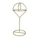 thumbnail image 3 of Exhibidor de gorras, elegante estante de hierro, decoración estable y ligera. Oro y L, 3 of 9