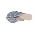 thumbnail image 2 of Women's New Summer-tied Denim Sandals With Bun Head Half Drag Flat Sandals Sandals for Women 2025 Sky Blue 43, 2 of 8
