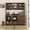 Walnut + Particle Board+MDF 171, variant on 63" W Large Kitchen Hutch Cabinet, Freestanding Pantry Cabinets Storage Kitchen Cupboard with 4 Doors, 4 Drawers & Microwave Shelf, Walnut