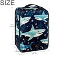thumbnail image 6 of Starry Shark Durable Polyester Shoe Containers, 23x31cm/9x12in Size, Closet Organization Solution for Footwear Storage, 6 of 7