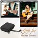 thumbnail image 3 of Estuche de PU y EVA para púas de guitarra, capacidad para más de 50 púas, correa de mano, cremallera y bolsillo de malla, portátil para instrumentos musicales acústicos y eléctricos, 3 of 4