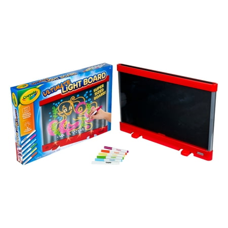 Crayola Ultimate Light Board  Red  Holiday Toy  Creative Gift for Kids  Beginner Unisex Child