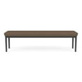 thumbnail image 4 of Lesro Lenox Steel Polyurethane 3-Seat Waiting Room Guest Bench in Charcoal/Castillo Quarry Brown, 4 of 5