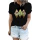 thumbnail image 1 of Moda mujer verano media manga pulóver Color sólido Casual blusa Tops Fridja  zx405, 1 of 4