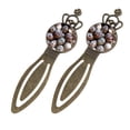 thumbnail image 2 of Easter Book Accessories: Vintage Copper Crown-Shaped Bookmarks - Stainless Steel Material - Gift for Readers and Book Lovers - Set of 2, 2 of 5