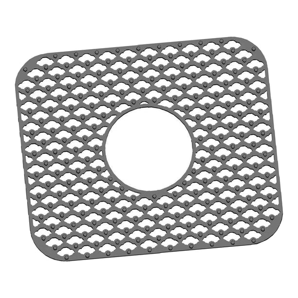Protector contra salpicaduras para fregadero de grifo Almohadilla de drenaje para fregadero , bandeja de jabón, alfombrilla de protección antideslizante, soporte de esponja, contra Magideal Protector contra salpicaduras para fregadero de grifo