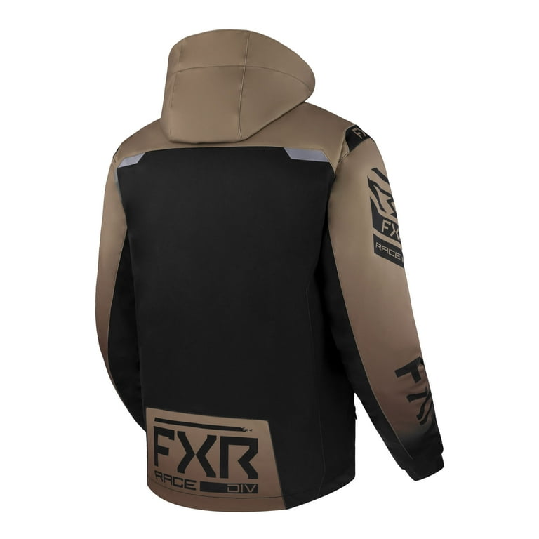 FXR Mens RRX Snowmobile Jacket Winter Waterproof Thermal Flex Black Canvas Walmart