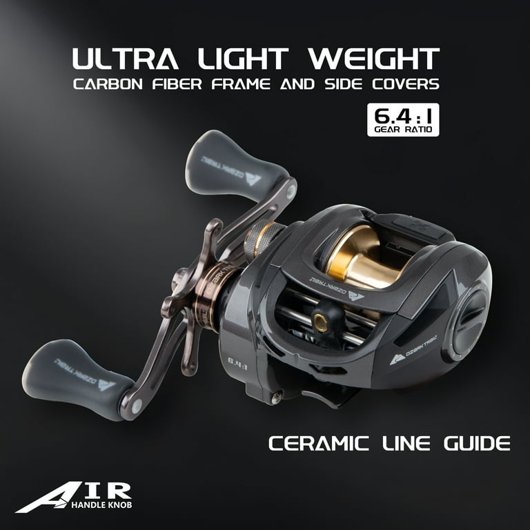 Ozark Trail GS-X Limited Baitcast Combo, 7'2” Medium Heavy Action