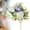 7pc, variant on Cemetery Flowers Verdsylv Artificial Cemetery Memorial Flower Bouquet - Plastic Silk Bloom for Hanging Window Box - Home Table Centerpiece Decor - Outdoor Memorial Arrangement, Memorial Bouquet