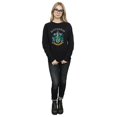 thumbnail image 4 of Harry Potter Womens Slytherin Crest Sweatshirt, 4 of 5