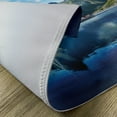 thumbnail image 5 of Ambesonne Scenery Place Mats Set of 4, Sunset Lake by Harbor, Standard Size, Blue, 5 of 6