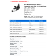 thumbnail image 2 of Rear Windshield Wiper Motor 1 - Compatible with 2008 - 2012 Land Rover LR2 3.2L 6-Cylinder 2009 2010 2011, 2 of 2