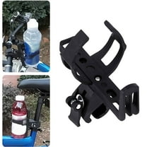 Walbest Bike Water Bottle Holder Bracket, Adjustable Bicycle Water Bottle Rack Cage Rotating for MTB Bicycle Stroller Motorcycle Black