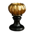 thumbnail image 1 of Candelabro de Calabaza para Decoración de Halloween, Adorno para Escritorio, Candelabro de Resina, Candelabro Redondo, 1 of 5