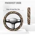 thumbnail image 5 of ZUXONGSY Aztec Southwest Golf Cart Steering Wheel Cover Car Interior Accessories Warm in Winter Cool in Summer Auto Car Steering Wheel Protector Cover Fit 13-14 Inch Car Steering Wheel Covers, 5 of 7