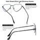 thumbnail image 4 of Gafas Blue Light Gleyemor en forma de corazón para mujer, color negro, 4 of 7