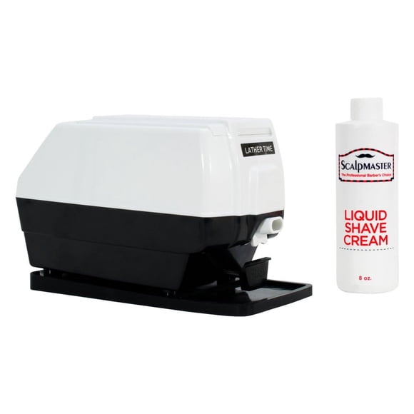 Máquina de espuma caliente Scalpmaster Lather Time, crema de 237 ml, 120 V