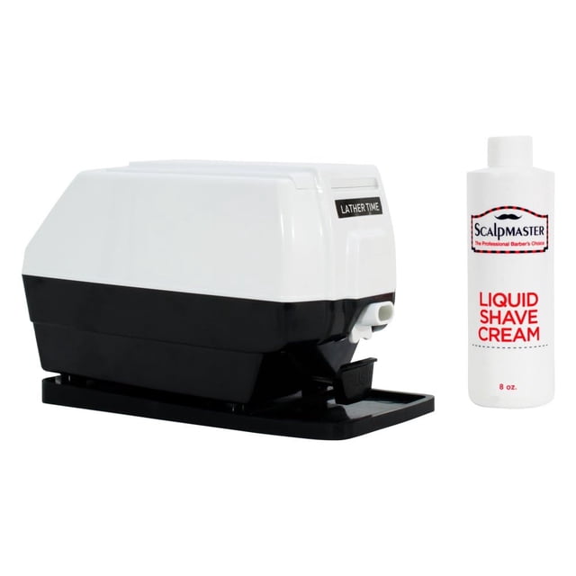 Máquina de espuma caliente Scalpmaster Lather Time, crema de 237 ml, 120 V