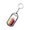 D, variant on Bottle Opener Keychain with LED Light and National Flag Print for Fans Souvenir Gift for Events and Daily Use