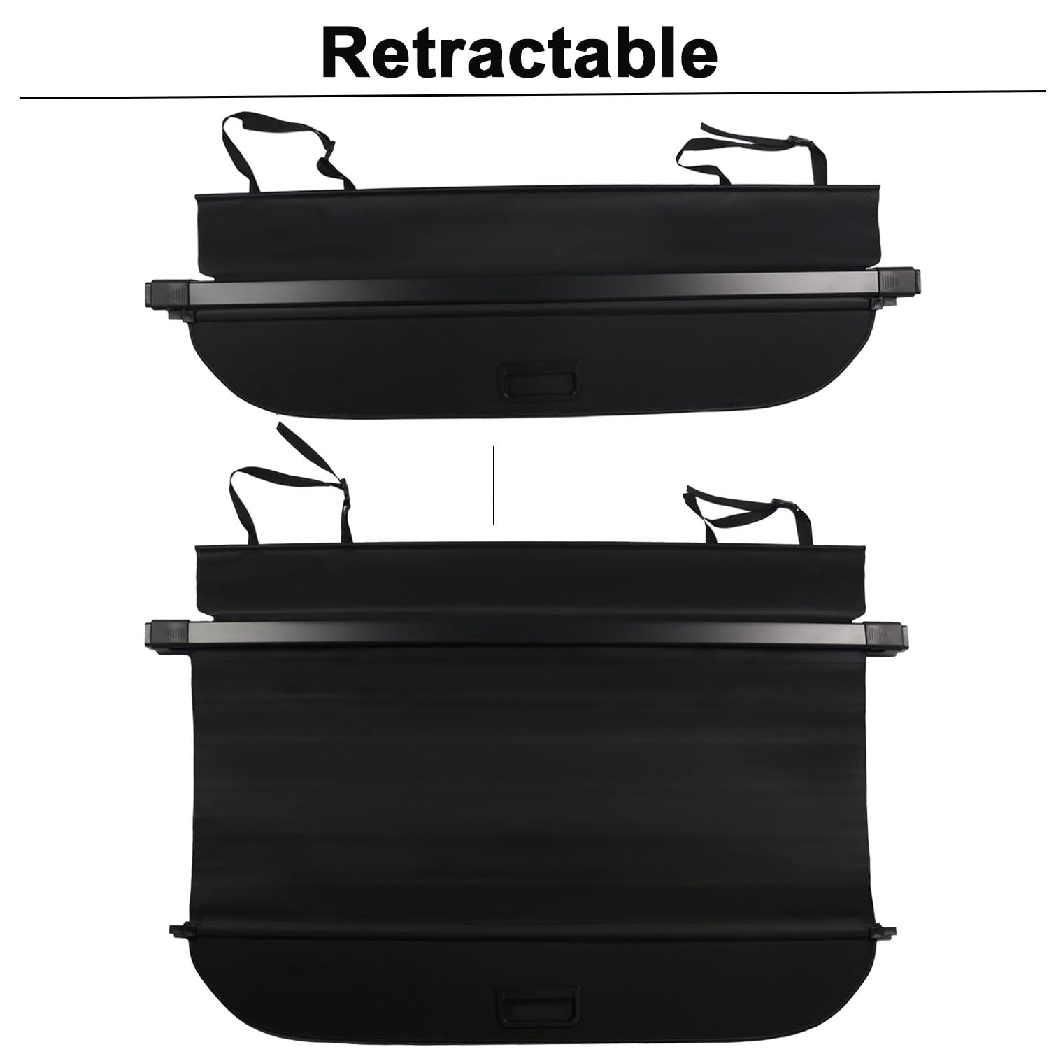 Fit 2025 Subaru Forester No Gap Retractable Cargo Cover for 2025 Subaru Forester SUV Accessory Rear Trunk Privacy Shield Shade, Black