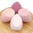 thumbnail image 2 of Botella flotante de maquillaje de belleza, huevos que no comen polvo con caja de almacenamiento, esponja de maquillaje, borla de maquillaje para polvos secos y húmedos, de doble uso, 2 of 6